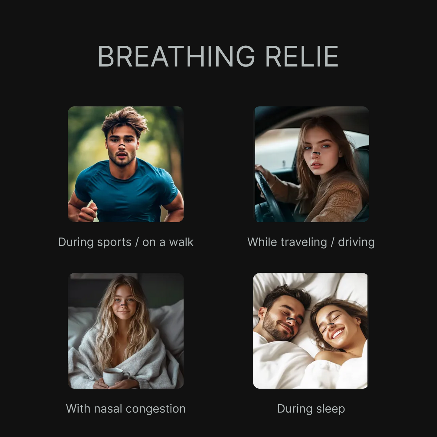 Magnetic Nasal Strips